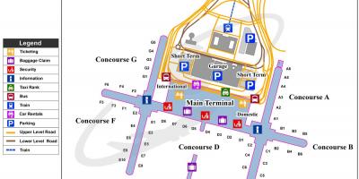 Bkk aeroporto mapa