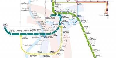 Bangkok estación mapa