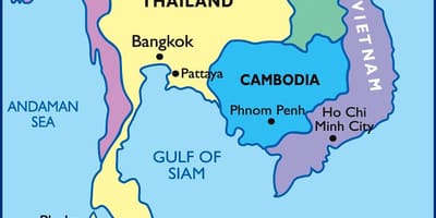 Mapa de bangkok localización