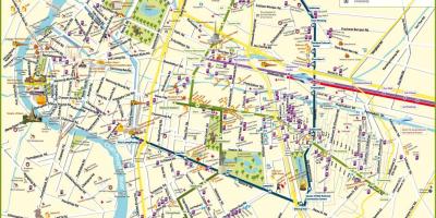 Mapa de bangkok rúa